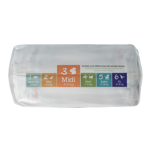 Moltex Pure & nature babyluiers midi 33 Stuks