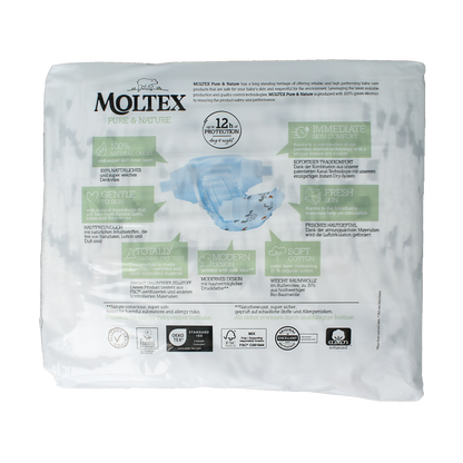 Moltex Pure & nature babyluiers midi 33.00 Stuks