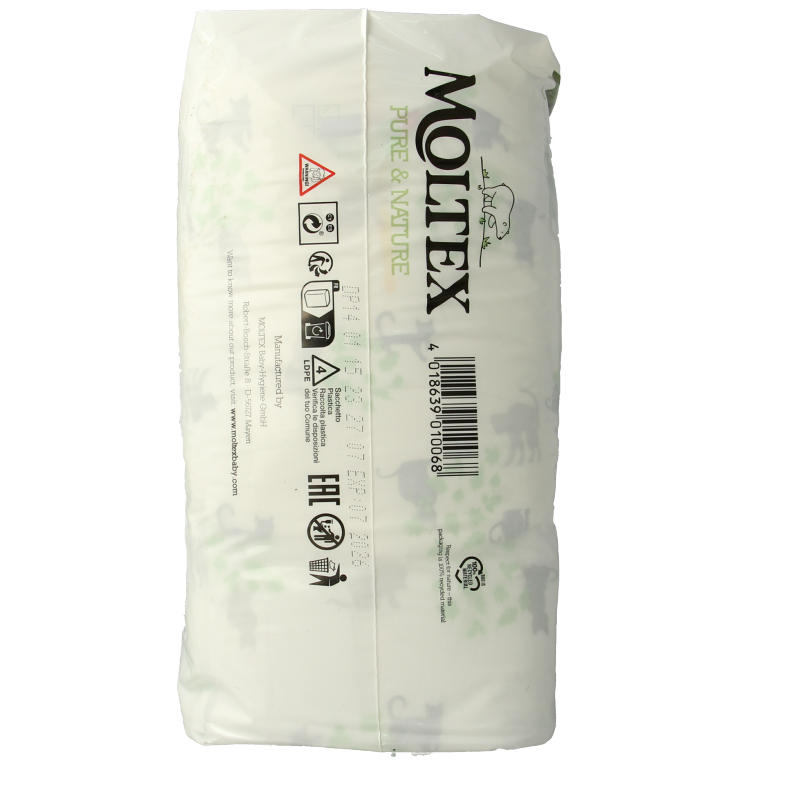 Moltex Pure & nature babyluiers maxi 29 Stuks