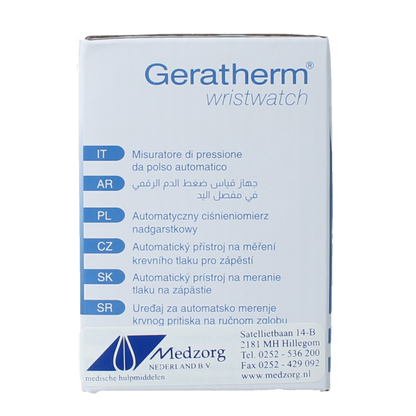 Geratherm Wristwatch bloeddrukmeter pols 1.00 Stuks