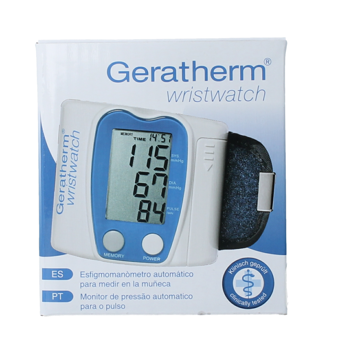 Geratherm Wristwatch bloeddrukmeter pols 1.00 Stuks