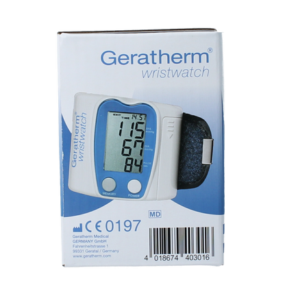 Geratherm Wristwatch bloeddrukmeter pols 1.00 Stuks