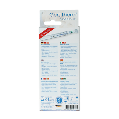 Geratherm Thermometer classic XL 1.00 Stuks