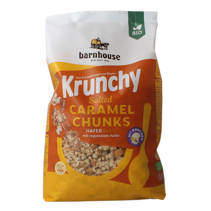 Barnhouse Granola haver karamel popcorn 500.00 Gram