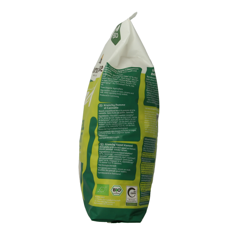 Barnhouse Krunchy appel kaneel bio 750 Gram