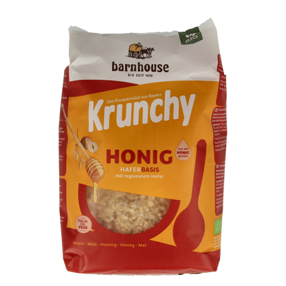 Barnhouse Muesli honing krunchy 600.00 Gram