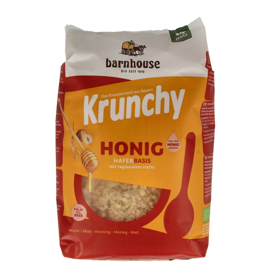Barnhouse Krunchy honing bio 600 Gram
