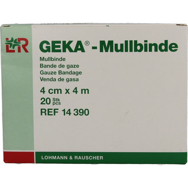 Geka Hydrofiel windsel 4m x 4cm 1 Stuks