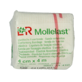 Mollelast Elastisch hydrofiel windsel 4m x 4cm 1 Stuks