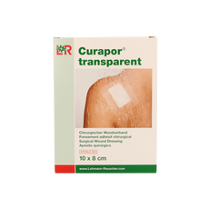 Curapor Transparant 10 x 8cm steriel 5.00 Stuks