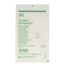 Curapor Wondverband transparant 10 x 20cm steriel 1.00 Stuks
