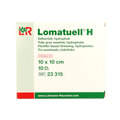 Lomatuell H gaasverband 10cm x 10cm 10.00 Stuks