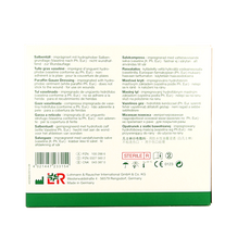 Lomatuell H gaasverband 10cm x 10cm 10 Stuks