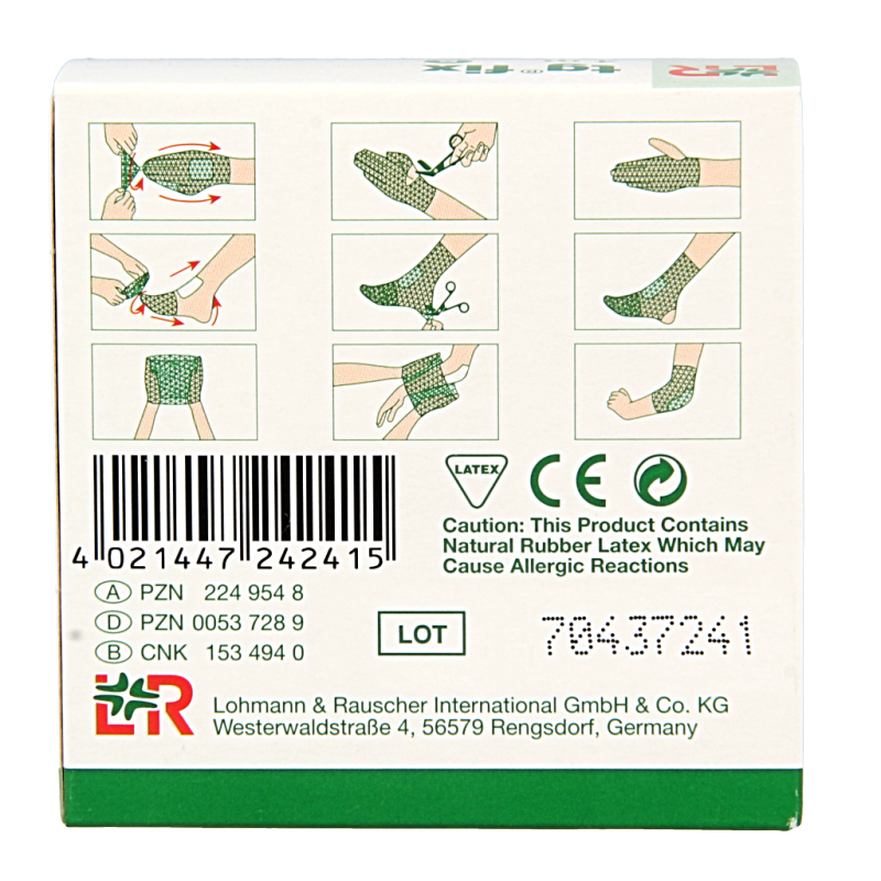 TG Fix netverband B rekbaar 4 meter vinger/hand/voet 1 Stuks