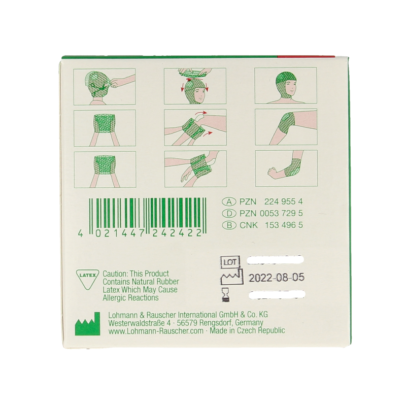 TG Fix netverband C rekbaar 4 meter hoofd /been/arm 1 Stuks