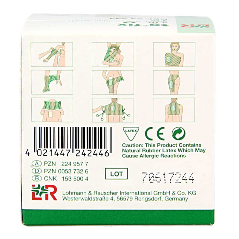 TG Fix netverband E rekbaar 4 meter hoofd/romp/groot 1 Stuks