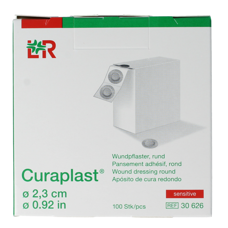 Curaplast Sensitive ronde pleister 100 Stuks