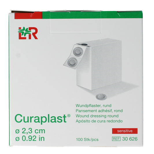 Curaplast Sensitive ronde pleister 100 Stuks