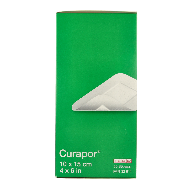Curapor Wondpleister 10 x 15cm steriel 50 Stuks