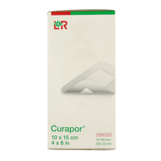 Curapor Wondpleister 10 x 15cm steriel 50 Stuks