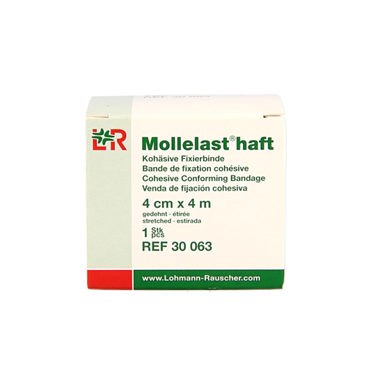Mollelast Fixatiewindsel haft 4m x 4cm 1 Stuks