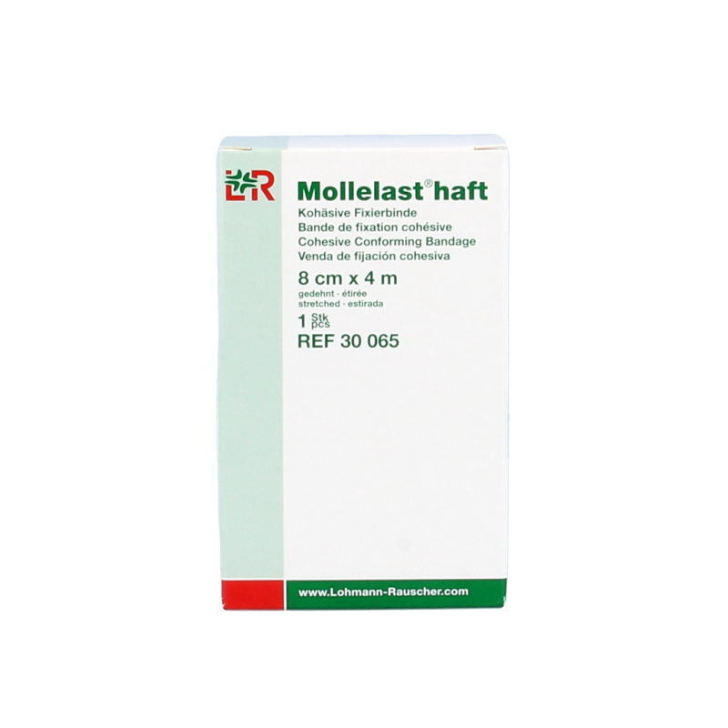 Mollelast Fixatiewindsel haft 4m x 8cm 1 Stuks