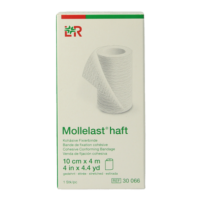 Mollelast Fixatiewindsel haft 4m x 10cm 1.00 Stuks
