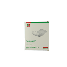 Curaplast Sensitive wondpleister 8cm x 10cm 10.00 Stuks