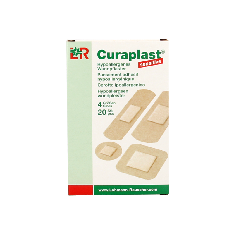Curaplast Sensitive wondpleister mix 20 Stuks
