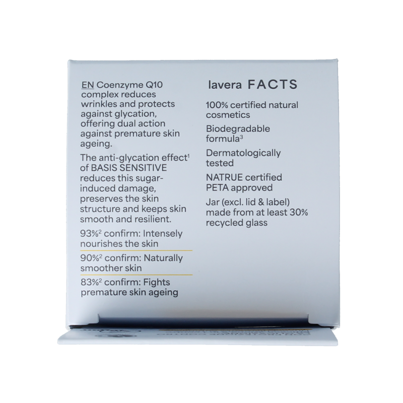 Lavera Basis Sensitive Q10 moisturising cream 50 Milliliter