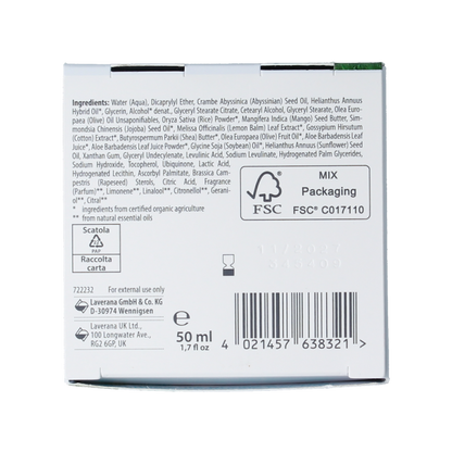 Lavera Basis Sensitive Q10 moisturising cream 50 Milliliter