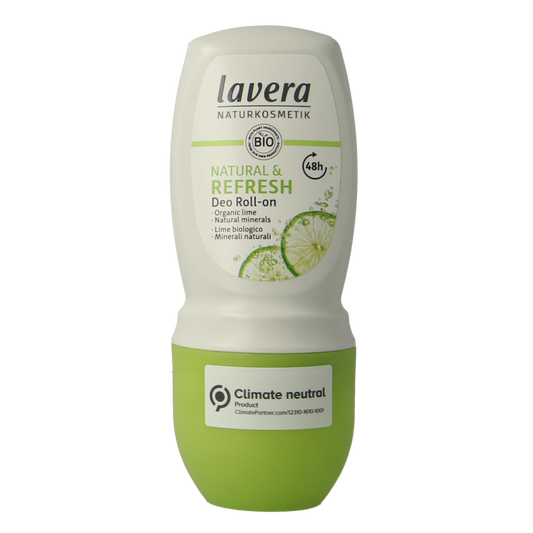 Lavera Deodorant roll-on natural & refresh bio 50 Milliliter