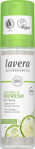 Lavera Deodorant spray natural & refresh bio 75 Milliliter