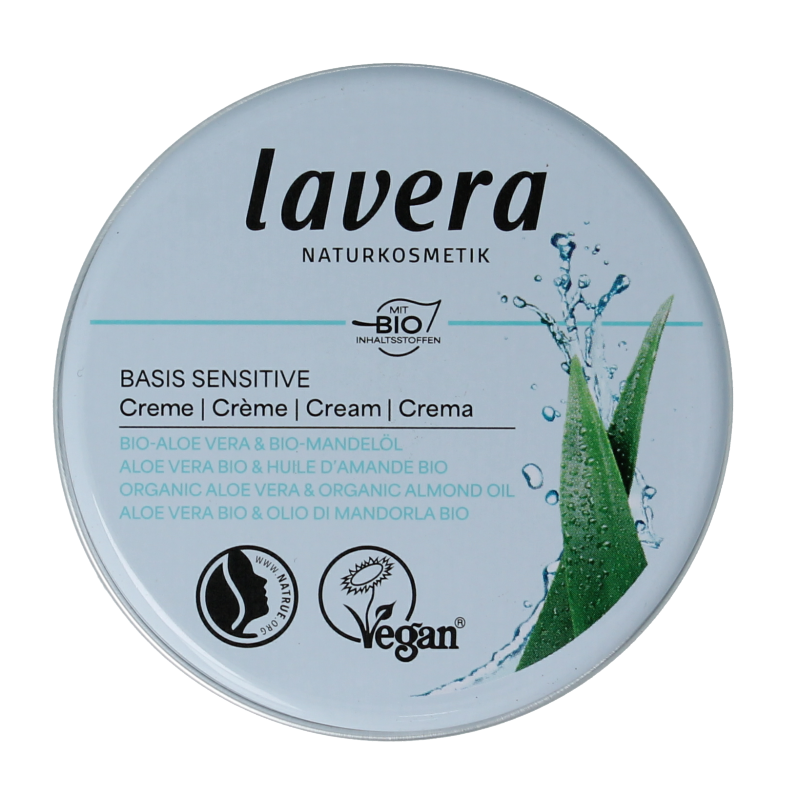 Lavera Basis sensitive all round cream mini bio 25 Milliliter