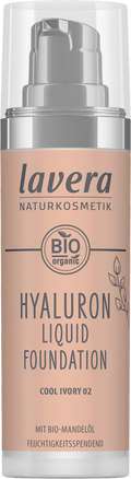 Lavera Hyaluron liquid foundation cool ivory 02 bio 30.00 Milliliter