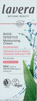 Lavera Basis Sensitive moisturising cream nourishing 50 Milliliter