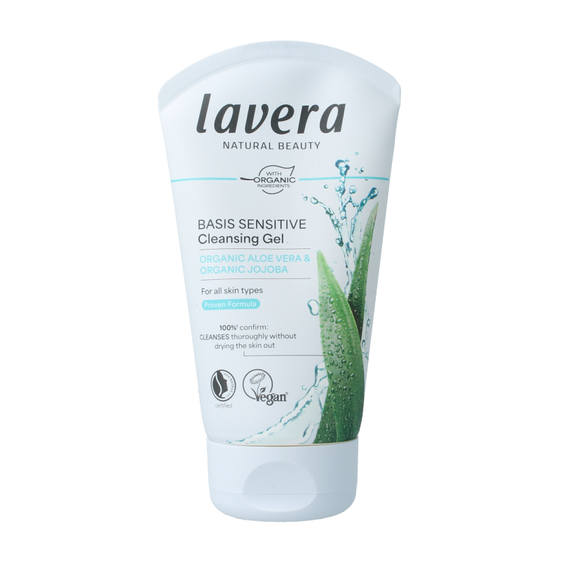 Lavera Basis Sensitive cleansing gel 125 Milliliter