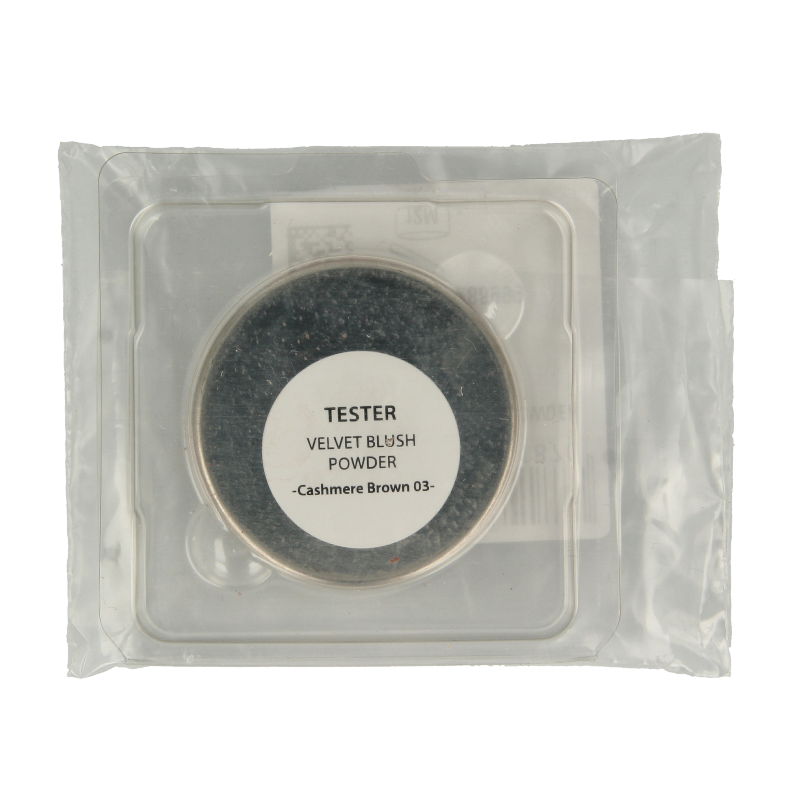 Lavera Velvet blush powder cashmire brown 03 tester 1 Tester