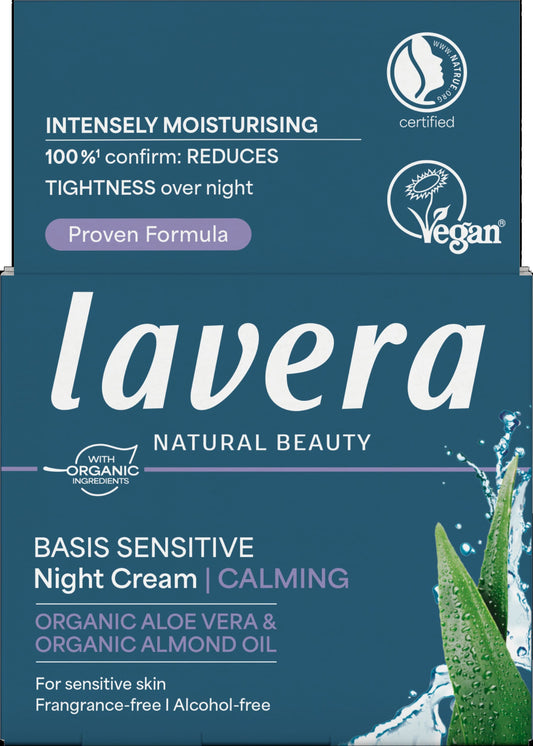Lavera Basis Sensitive calming night cream 50 Milliliter