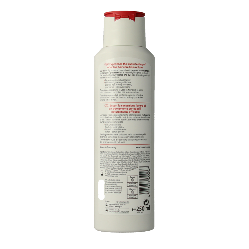 Lavera Shampoo colour & care 250 Milliliter