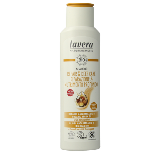Lavera Shampoo repair & deep care 250 Milliliter