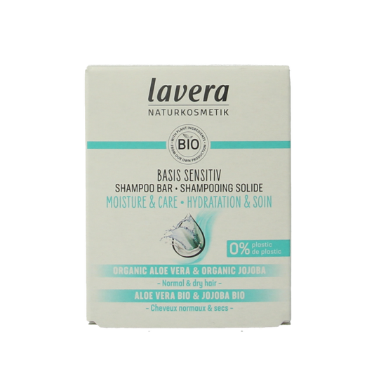 Lavera Shampoobar basis sensitiv moisture & care 50 Gram