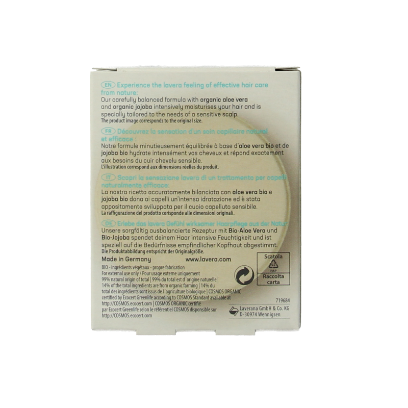 Lavera Shampoobar basis sensitiv moisture & care 50 Gram