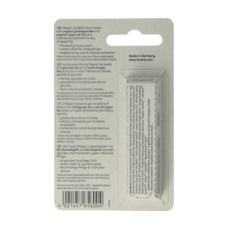 Lavera Lipbalm repair 4.5 Gram