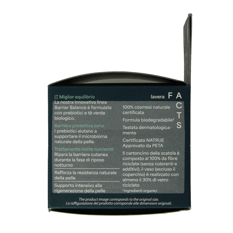 Lavera Barrier balance nightcream bio 50 Milliliter