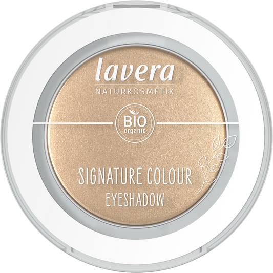 Lavera Signature colour eyeshadow dazzling gold 08 bio 1.00 Stuks