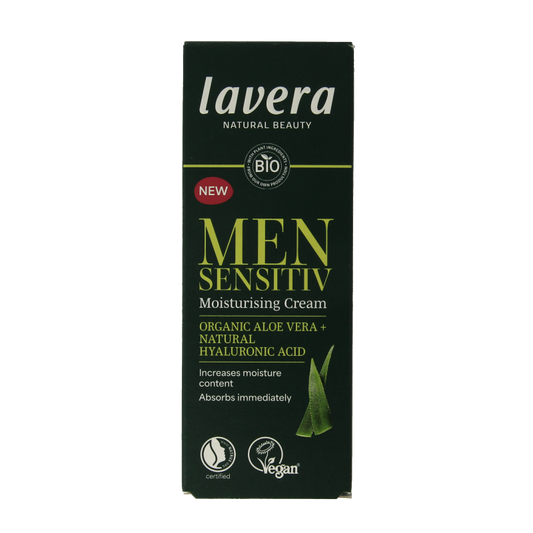Lavera Men sensitiv moisturizing cream bio 50 Milliliter