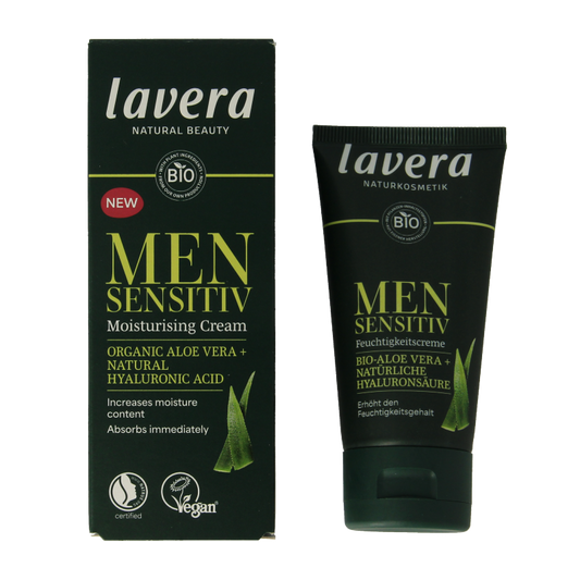 Lavera Men sensitiv moisturizing cream bio 50 Milliliter