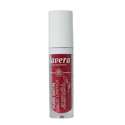Lavera Lipstick liquid poppy red 01 bio 1.00 Stuks