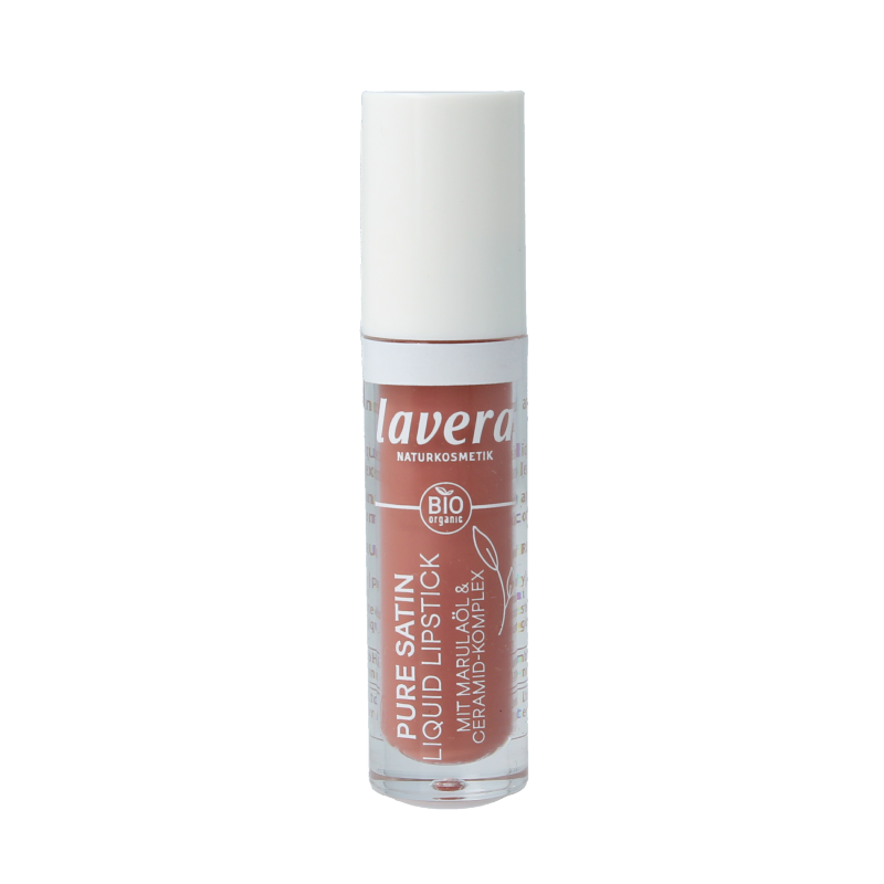 Lavera Lipstick liquid nude petal 02 bio 1 Stuks